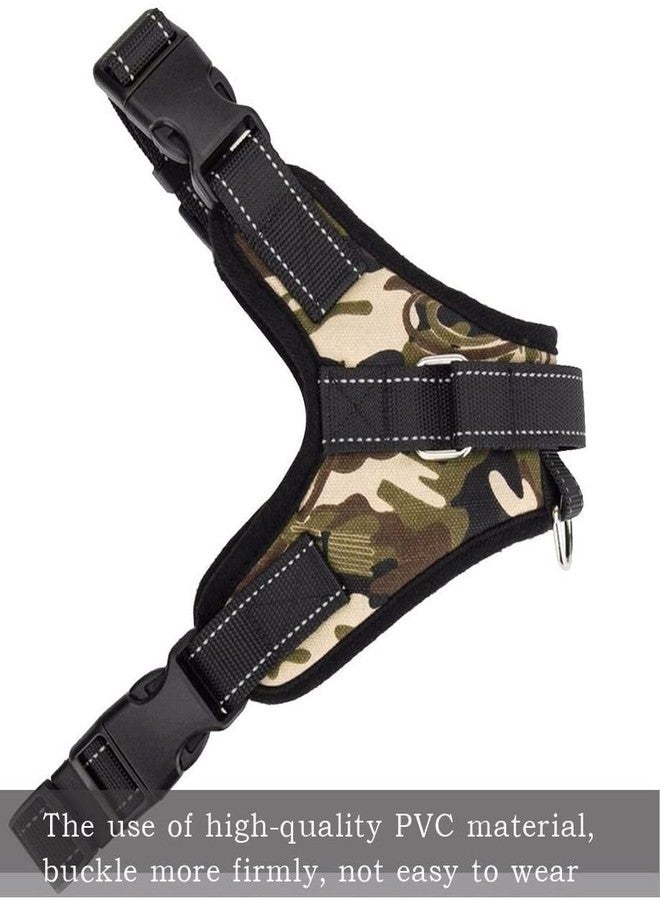 KittuPet Dog Harness, Adjustable Dog Body Belt for Large Small Medium Dogs and cat Rabbit All Breeds Animal (Large, Army) - Image 2